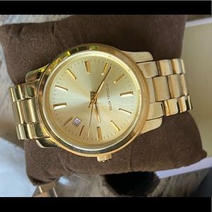 Michael Kors Gold watch with box